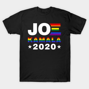 Joe Biden Kamala Harris 2020 Rainbow Gay Pride LGBT T-Shirt